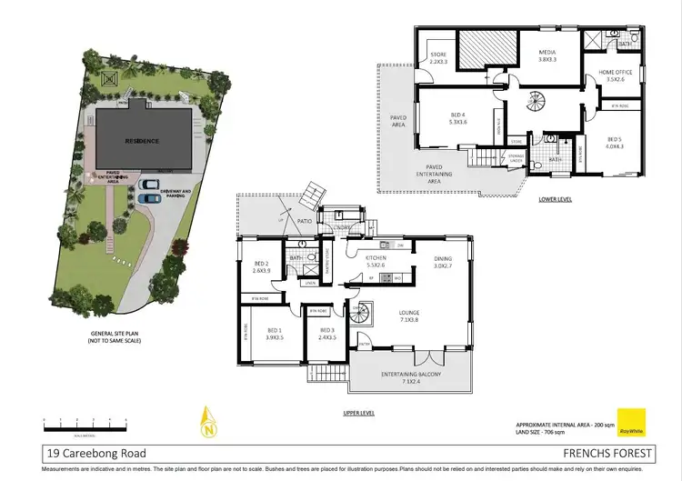 Floorplan of Homely house listing, 19 Careebong Road, Frenchs Forest NSW 2086