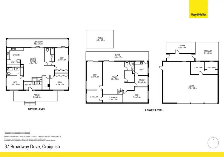 Floorplan of Homely house listing, 37 Broadway Drive, Craignish QLD 4655