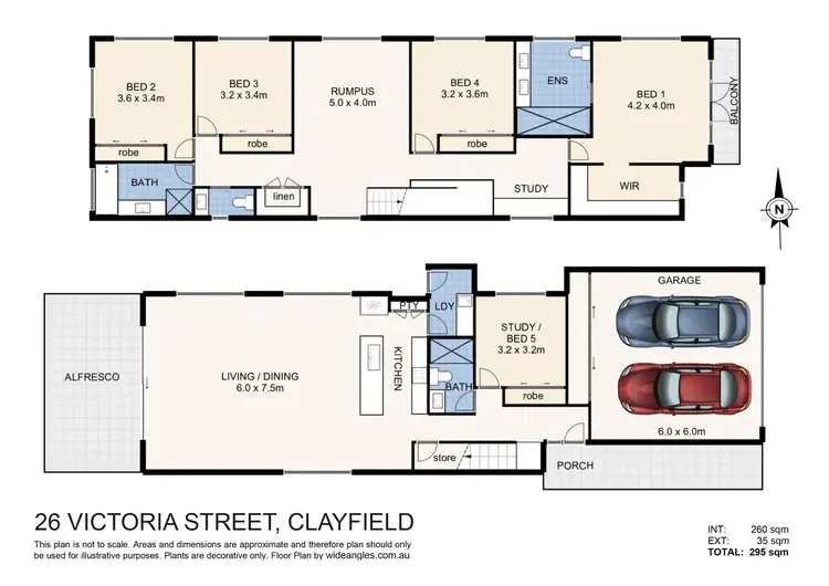 Floorplan of Homely house listing, 26 Victoria Street, Clayfield QLD 4011