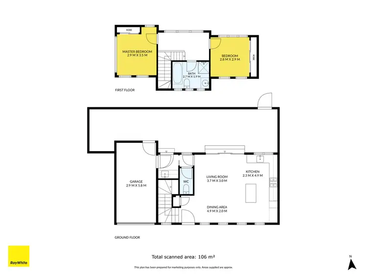 Floorplan of Homely house listing, 4/3 Cook Court, Sunbury VIC 3429