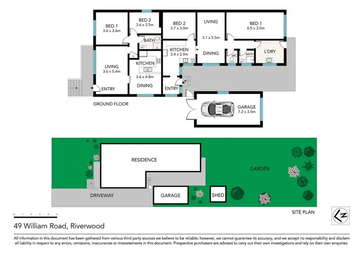Floorplan of Homely house listing, 49 William Road, Riverwood NSW 2210