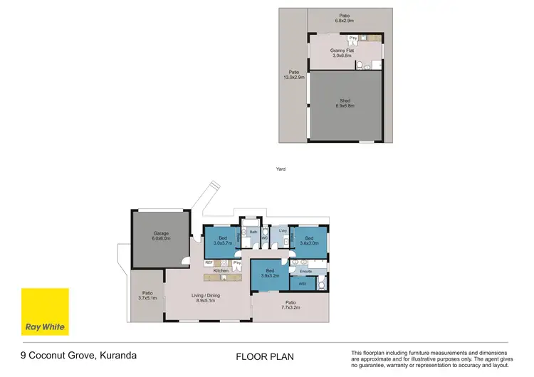 Floorplan of Homely house listing, 9 Coconut Grove, Kuranda QLD 4881