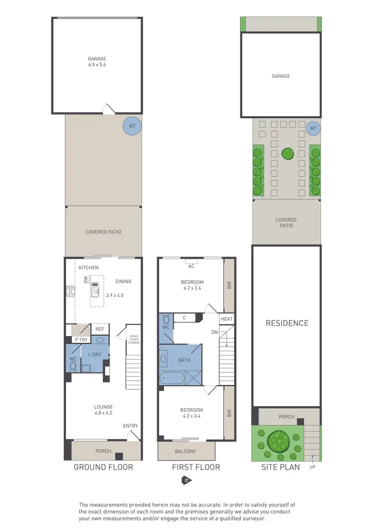 Floorplan of Homely townhouse listing, 74 Fairview Parade, Tarneit VIC 3029