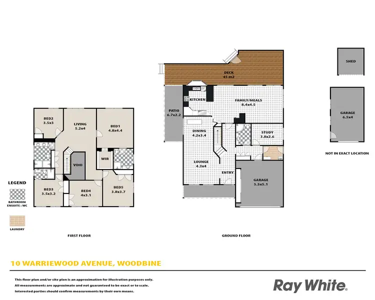 Floorplan of Homely house listing, 10 Warriewood Street, Woodbine NSW 2560