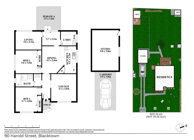Floorplan of Homely house listing, 90 Harold Street, Blacktown NSW 2148