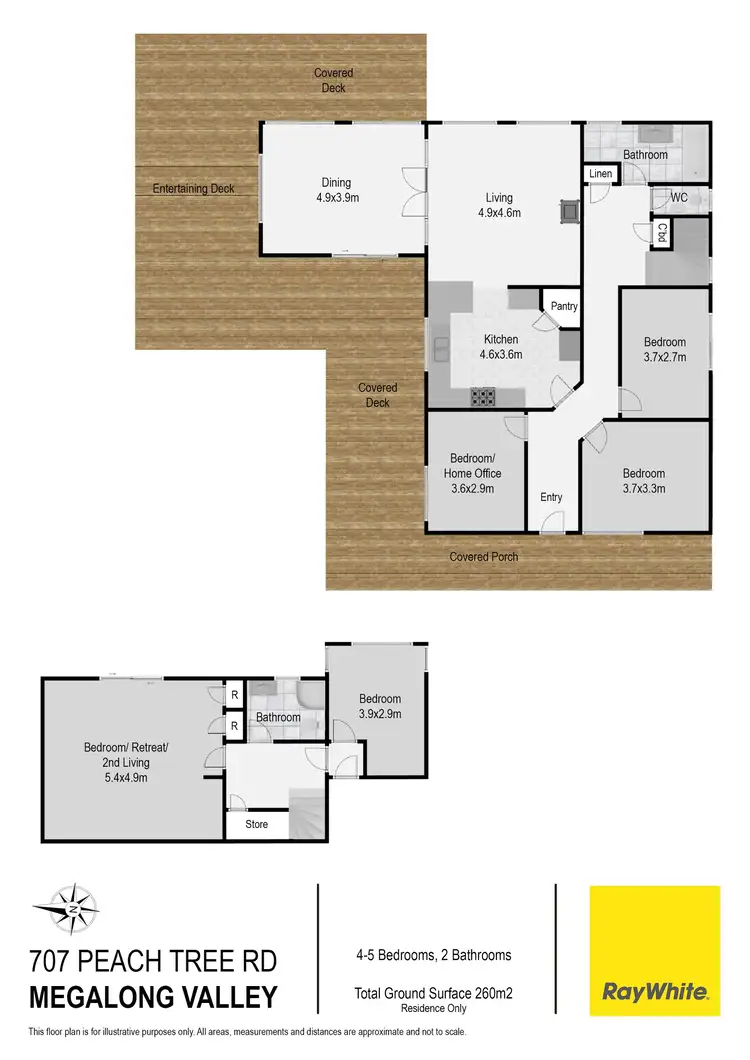Floorplan of Homely house listing, 707 Peach Tree Road, Megalong NSW 2785