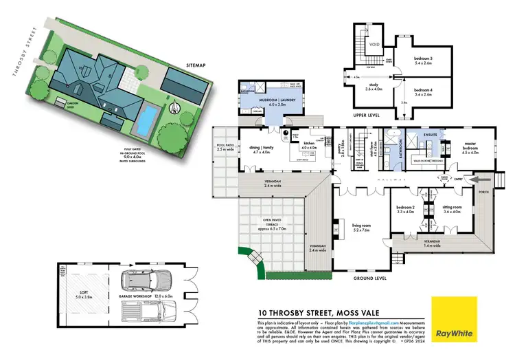 Floorplan of Homely house listing, 10 Throsby Street, Moss Vale NSW 2577