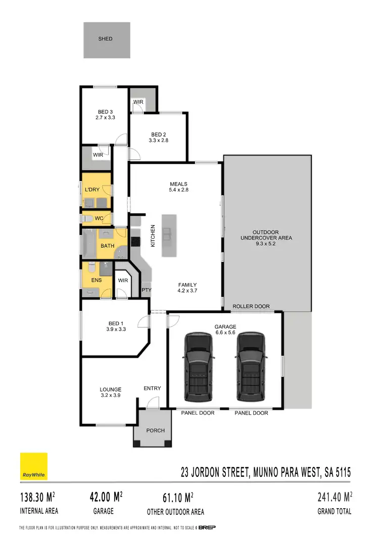 Floorplan of Homely house listing, 23 Jordon Street, Munno Para West SA 5115