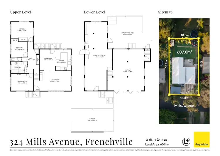 Floorplan of Homely house listing, 324 Mills Avenue, Frenchville QLD 4701