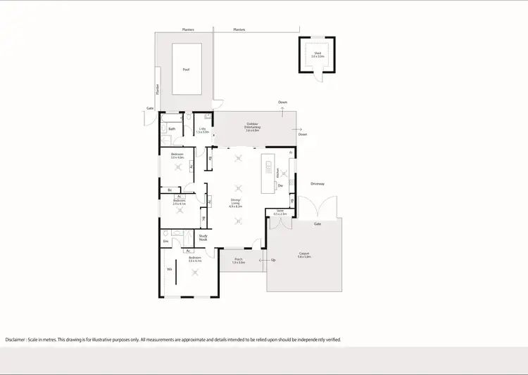 Floorplan of Homely house listing, 11 Monjon Loop, Djugun WA 6725