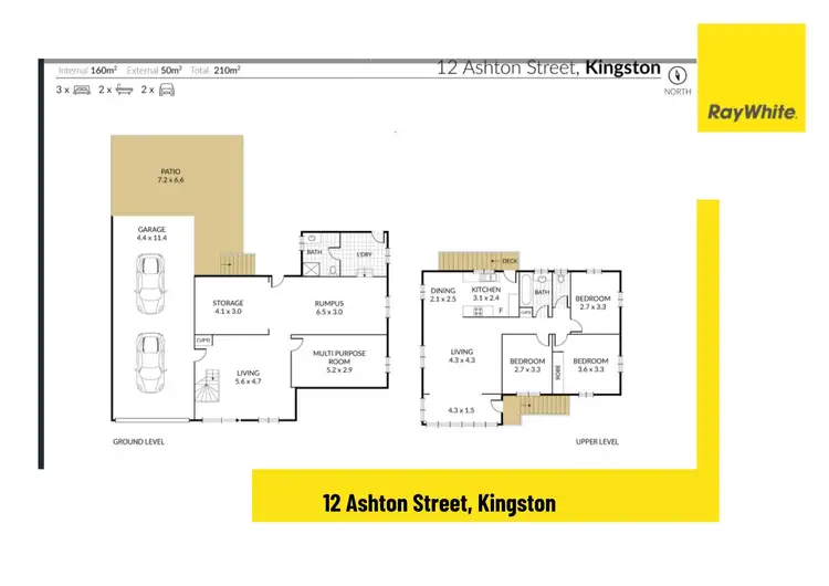 Floorplan of Homely house listing, 12 Ashton Street, Kingston QLD 4114