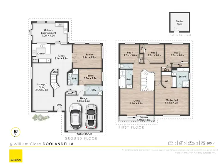 Floorplan of Homely house listing, 5 William Close, Doolandella QLD 4077