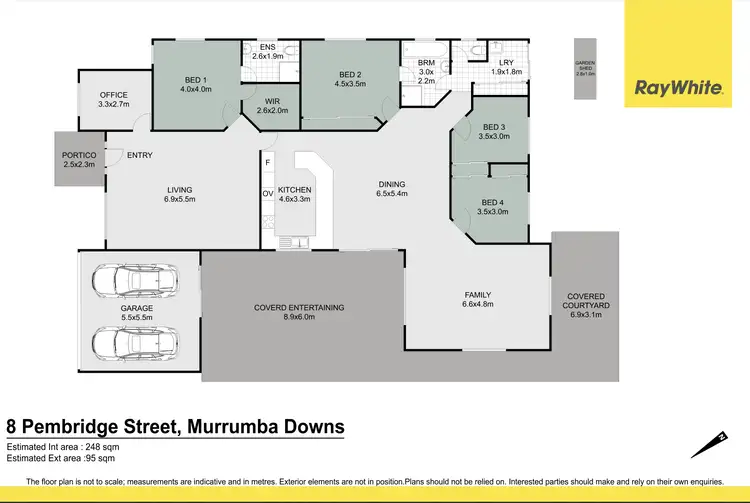 Floorplan of Homely house listing, 8 Pembridge Street, Murrumba Downs QLD 4503