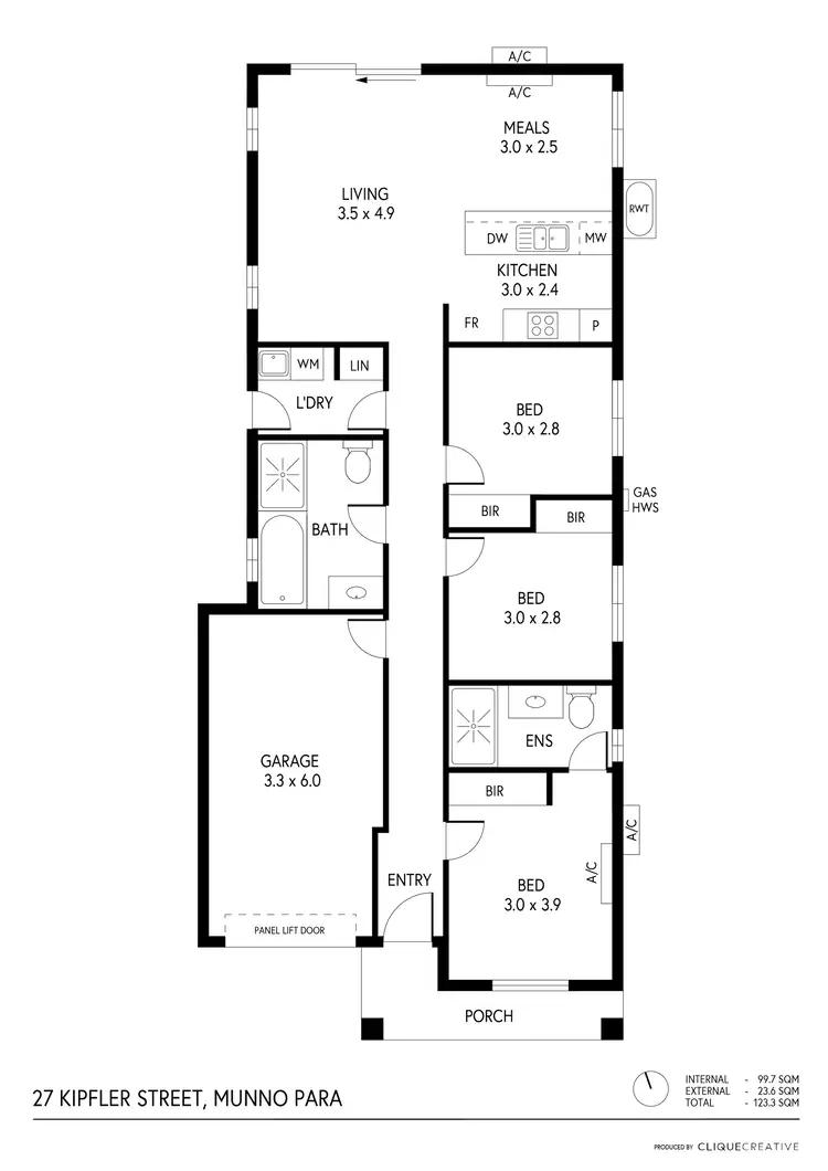 Floorplan of Homely house listing, 27 Kipfler Street, Munno Para SA 5115