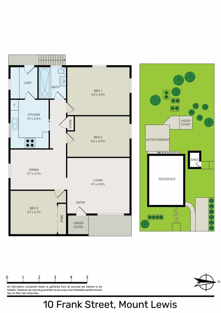 Floorplan of Homely house listing, 10 Frank Street, Mount Lewis NSW 2190