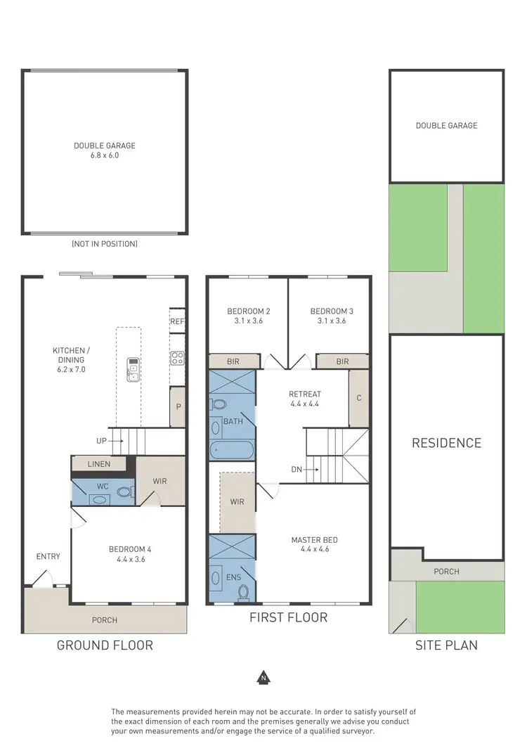 Floorplan of Homely house listing, 9 Pandan Walk, Manor Lakes VIC 3024