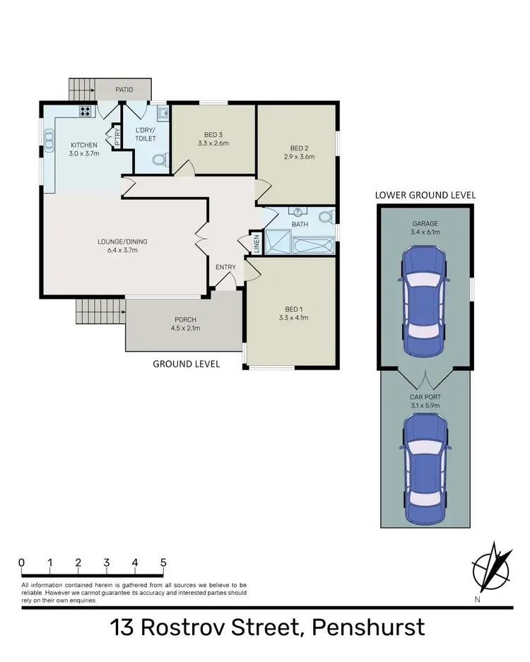 Floorplan of Homely house listing, 13 Rostrov Street, Penshurst NSW 2222