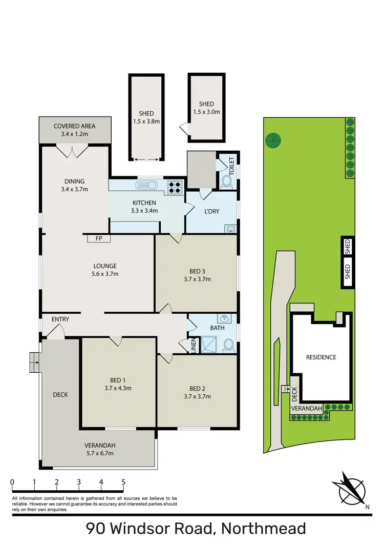 Floorplan of Homely house listing, 90 Windsor Road, Northmead NSW 2152