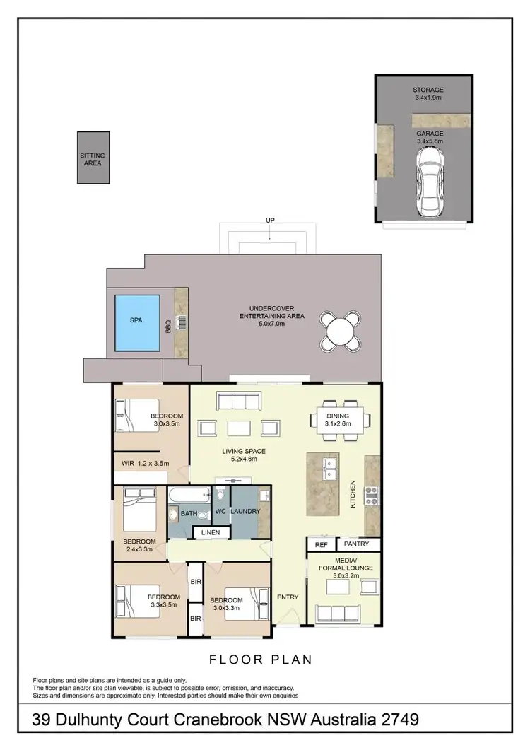 Floorplan of Homely house listing, 39 Dulhunty Court, Cranebrook NSW 2749