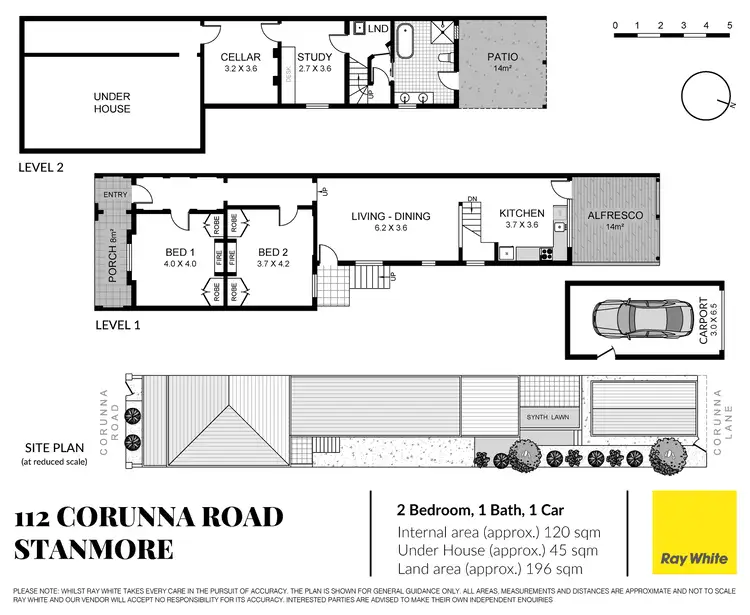 Floorplan of Homely house listing, 112 Corunna Road, Stanmore NSW 2048