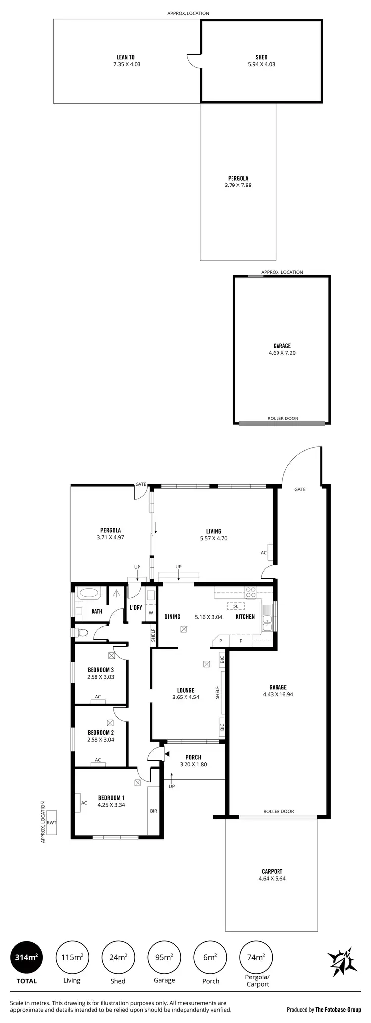 Floorplan of Homely house listing, 51 Edward Street, Ottoway SA 5013
