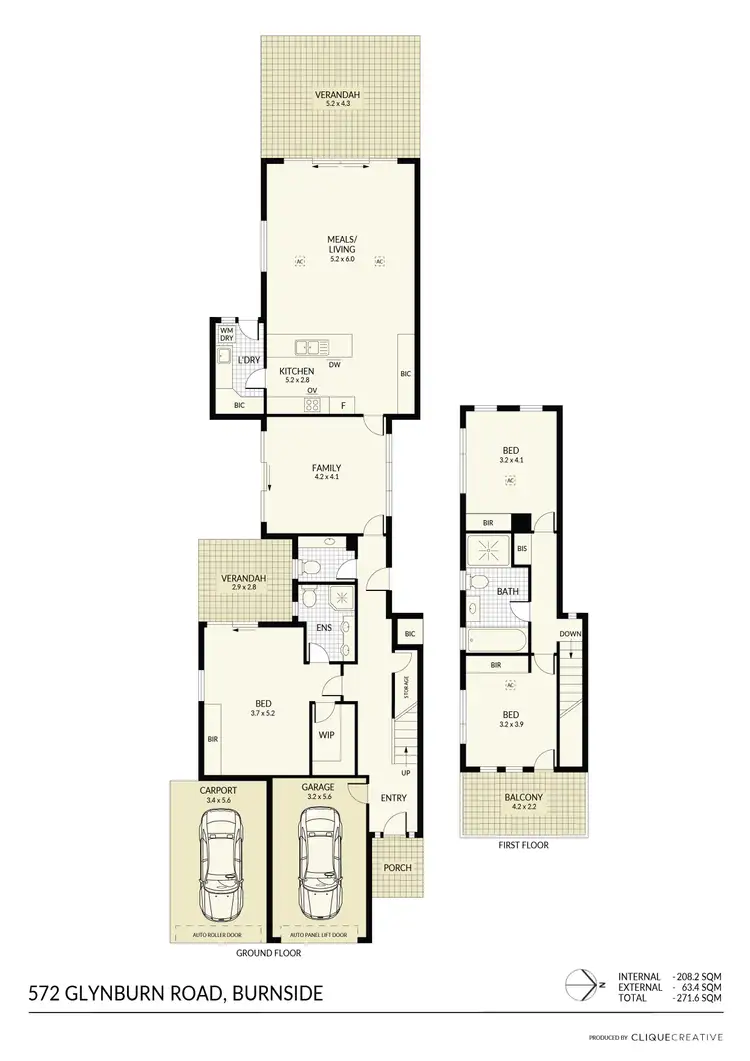 Floorplan of Homely house listing, 572 Glynburn Road, Burnside SA 5066