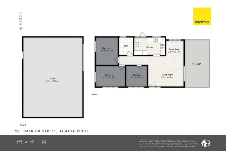 Floorplan of Homely house listing, 26 Limerick Street, Acacia Ridge QLD 4110