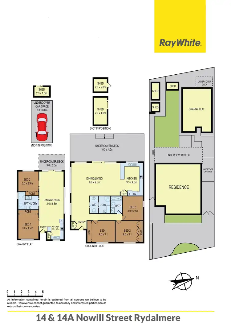 Floorplan of Homely house listing, 14 Nowill Street, Rydalmere NSW 2116