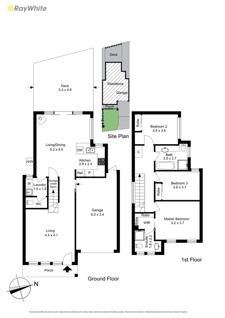 Floorplan of Homely townhouse listing, 16D Kelvin Avenue, Seaford VIC 3198