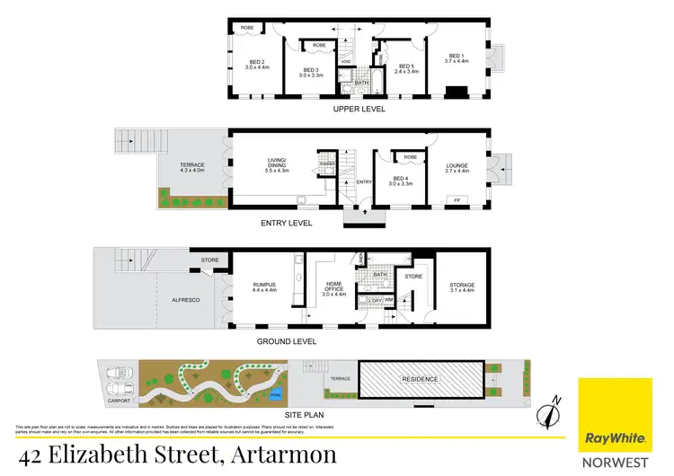 Floorplan of Homely house listing, 42 Elizabeth Street, Artarmon NSW 2064
