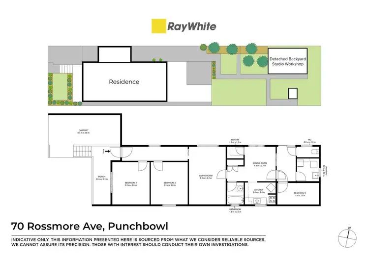 Floorplan of Homely house listing, 70 Rossmore Avenue, Punchbowl NSW 2196