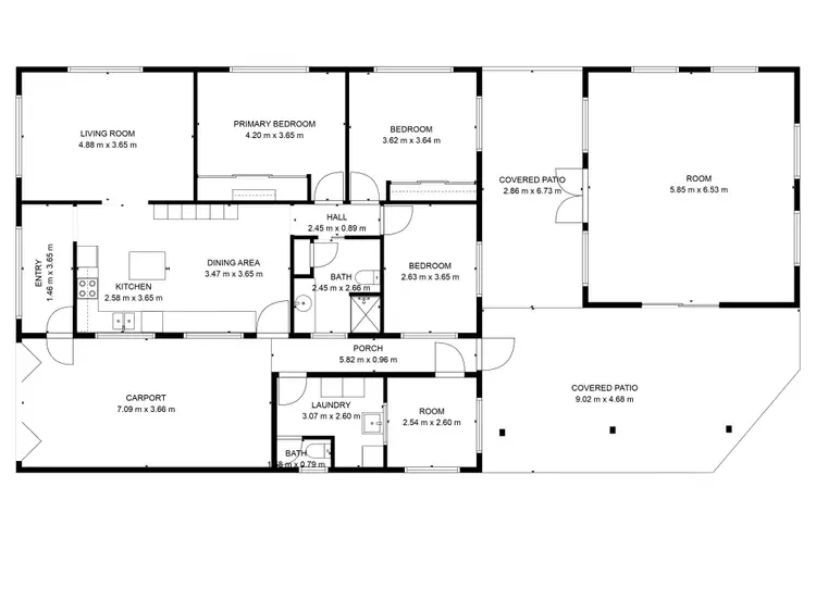 Floorplan of Homely house listing, 28 Payne Street, Millbank QLD 4670