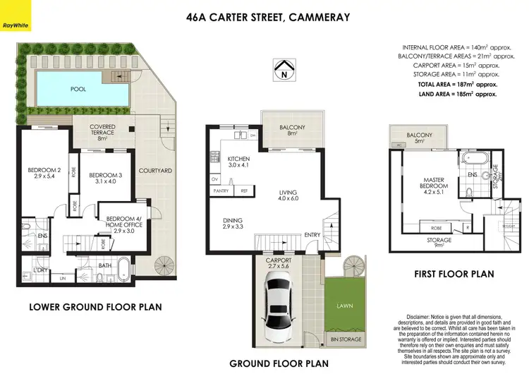 Floorplan of Homely house listing, 46A Carter Street, Cammeray NSW 2062