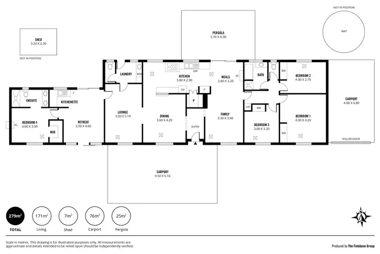 Floorplan of Homely house listing, 8 Surrey Court, Flagstaff Hill SA 5159