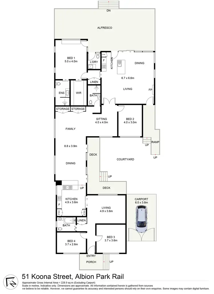 Floorplan of Homely house listing, 51 Koona Street, Albion Park Rail NSW 2527