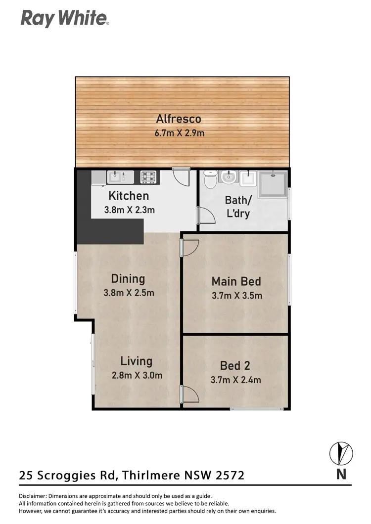 Floorplan of Homely rural property listing, 25 Scroggies Road, Thirlmere NSW 2572