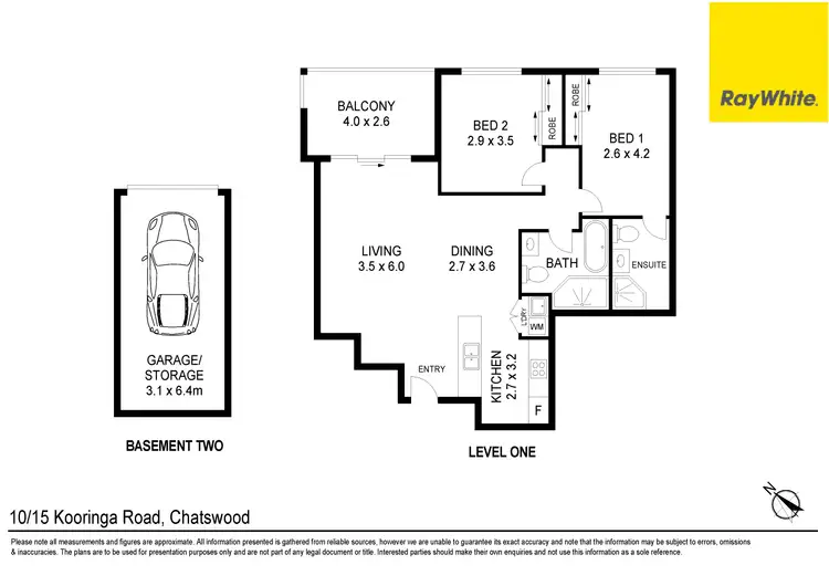 Floorplan of Homely unit listing, 10/15 Kooringa Road, Chatswood NSW 2067