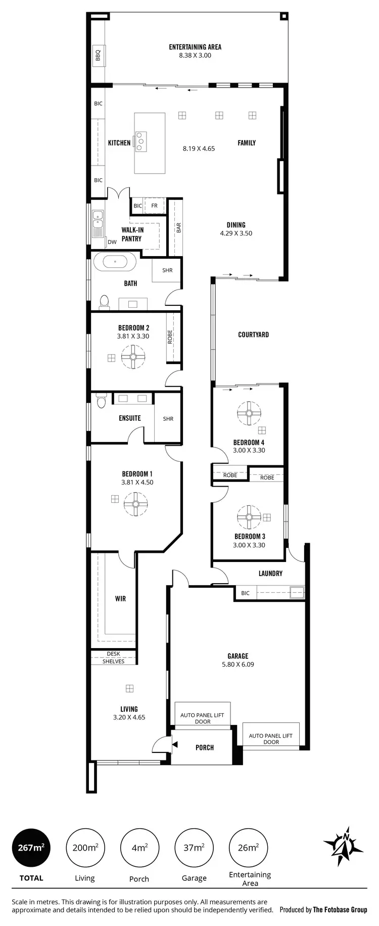 Floorplan of Homely house listing, 26 Ashburn Avenue, Fulham SA 5024