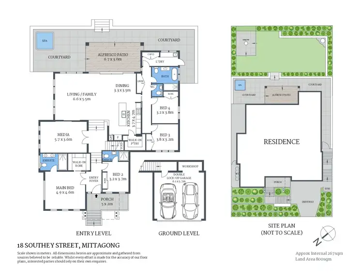 Floorplan of Homely house listing, 18 Southey Street, Mittagong NSW 2575