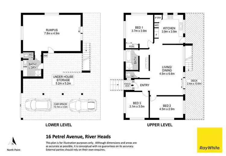 Floorplan of Homely house listing, 16 Petrel Avenue, River Heads QLD 4655