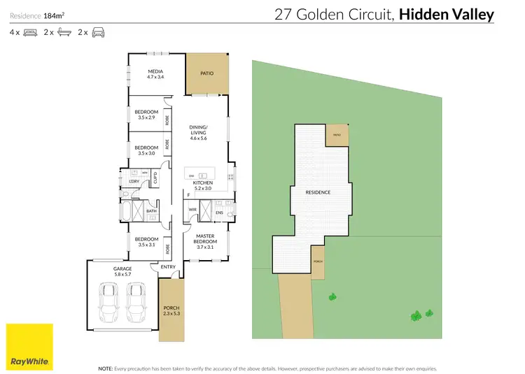 Floorplan of Homely house listing, 27 Golden Circuit, Hidden Valley QLD 4703