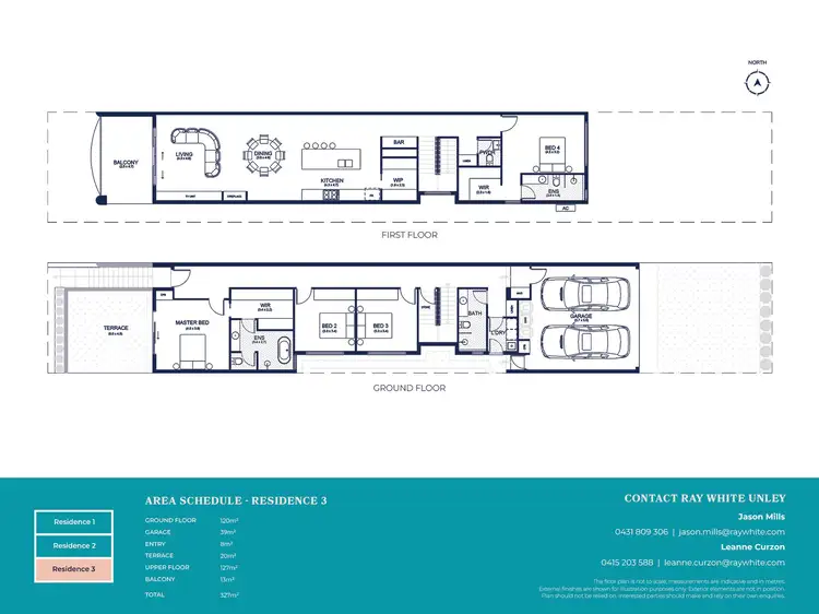 Floorplan of Homely house listing, 3/12 Esplanade, Christies Beach SA 5165