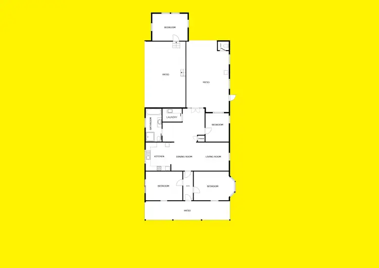 Floorplan of Homely house listing, 50 Fitzroy Avenue, Red Cliffs VIC 3496