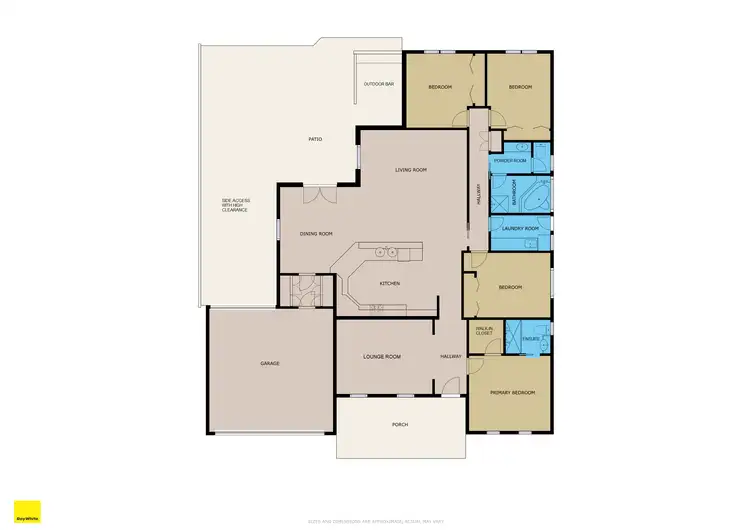 Floorplan of Homely house listing, 6 Jordan Avenue, Mildura VIC 3500