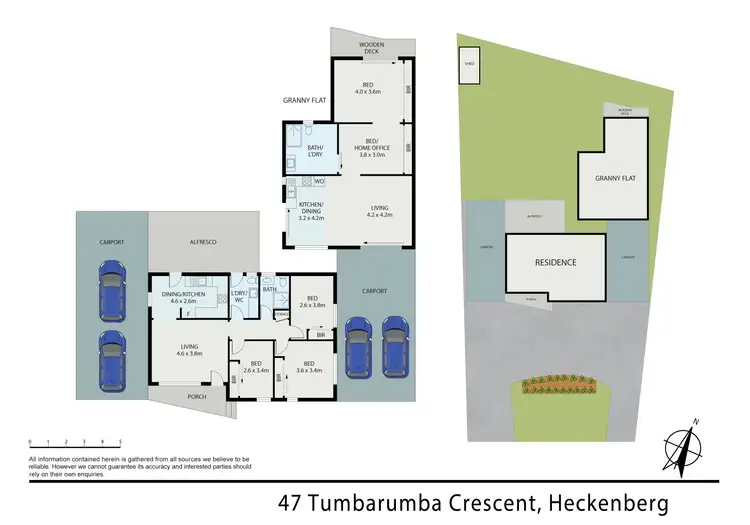 Floorplan of Homely house listing, 47 Tumbarumba Crescent, Heckenberg NSW 2168