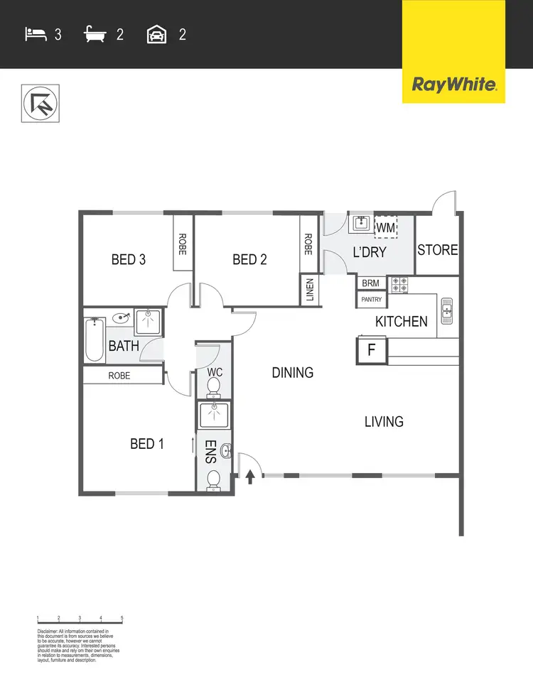 Floorplan of Homely house listing, 24 Bemboka Crescent, Kaleen ACT 2617
