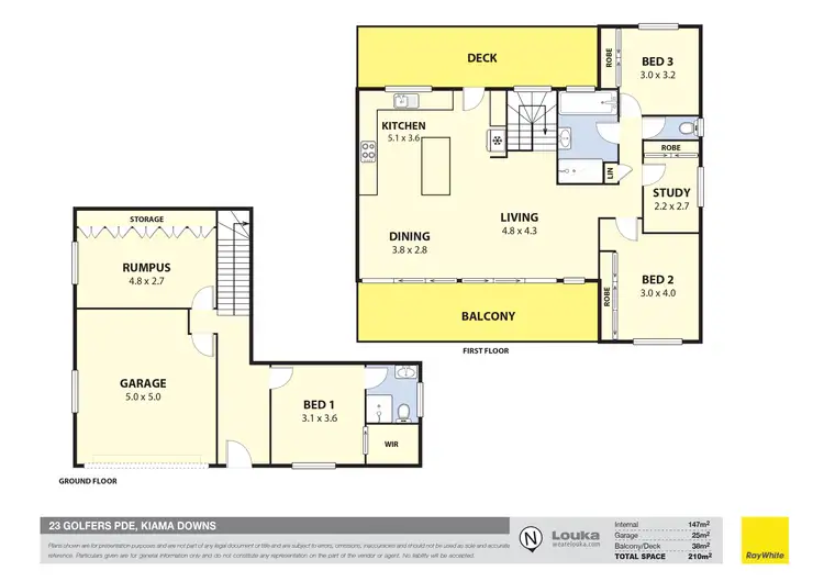 Floorplan of Homely house listing, 23 Golfers Parade, Kiama Downs NSW 2533