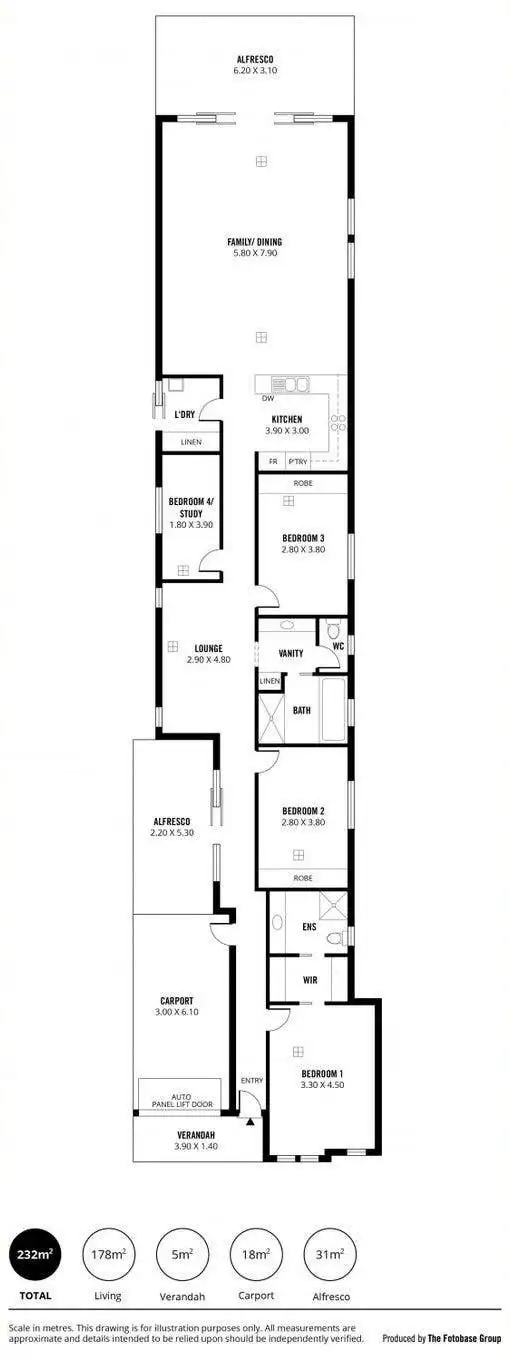 Floorplan of Homely house listing, 3 Pitman Avenue, Woodville West SA 5011