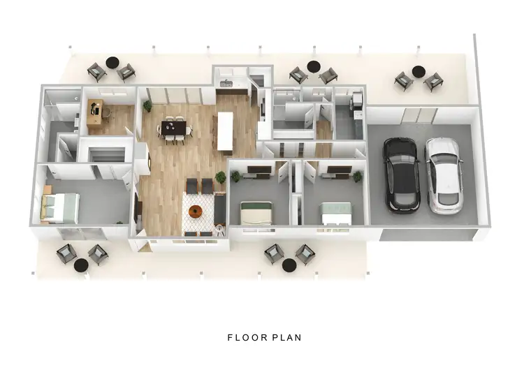 Floorplan of Homely house listing, 12 Kingfisher Drive, Lancelin WA 6044