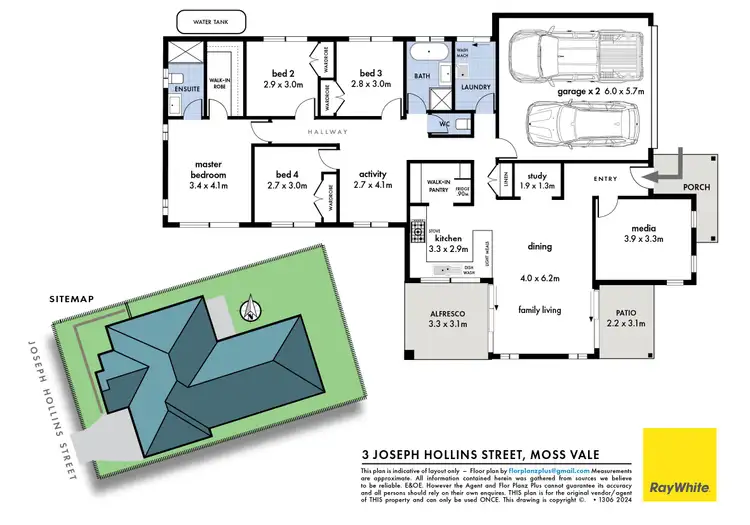 Floorplan of Homely house listing, 3 Joseph Hollins Street, Moss Vale NSW 2577